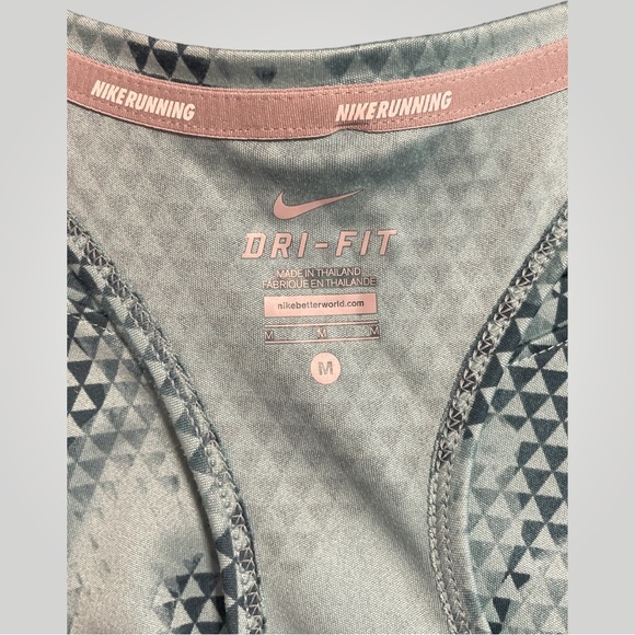 Nike Dry-Fit Mid Running Top (M) - Picture 6 of 7